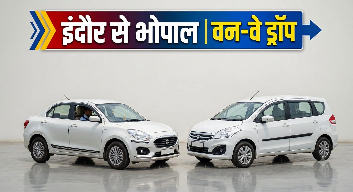 Indore to Bhopal Drop