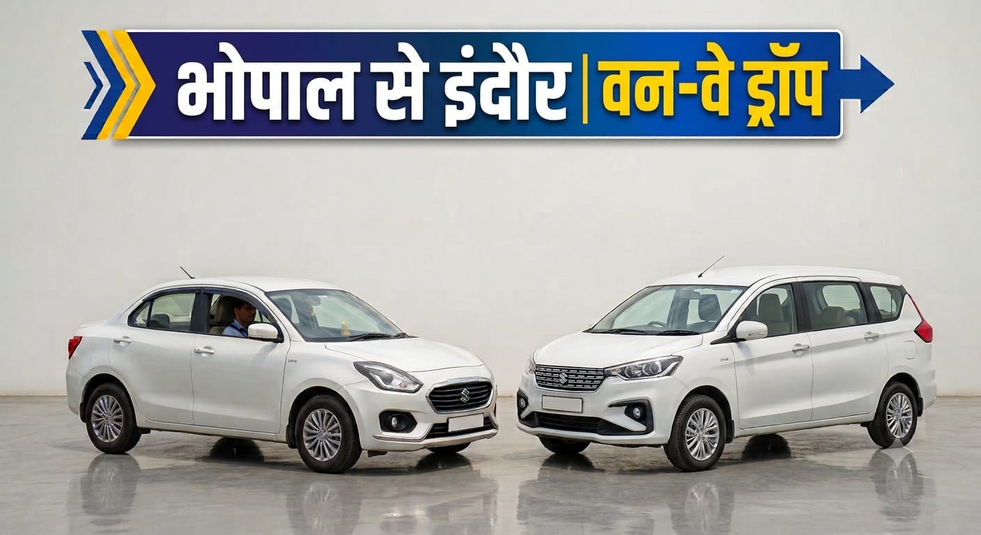 Bhopal to Indore Drop
