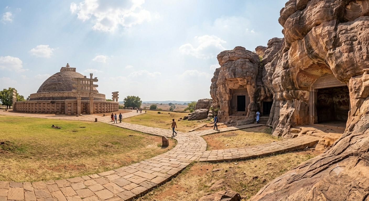 Sanchi & Bhimbetka Trip